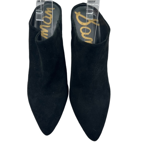 Sam Edelman Oran Black Suede Mules size 10 - Picture 1 of 10